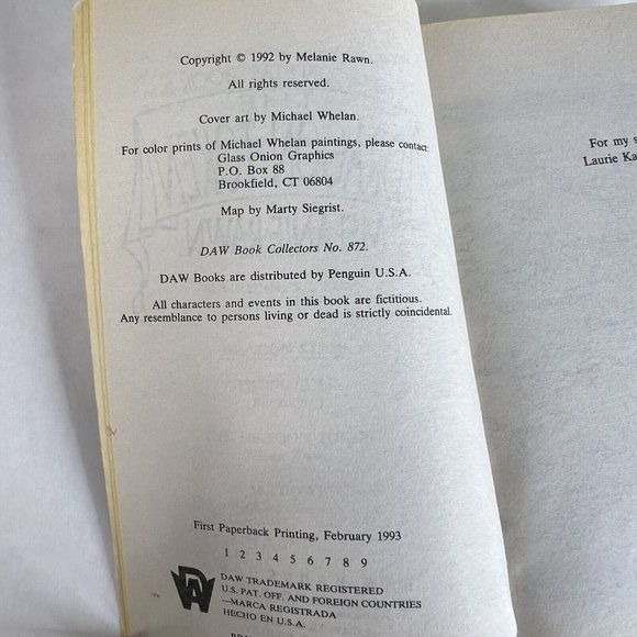 DRAGON Star Trilogy Books 2 and 3 Skybowl Dragon Token Series Melanie Rawn PB - Picture 10 of 12